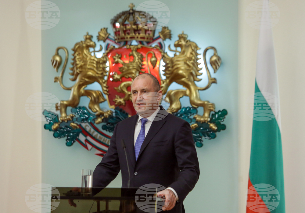 Румен Радев - Мило Джуканович - пресконференция