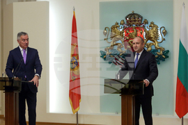 Румен Радев - Мило Джуканович - пресконференция