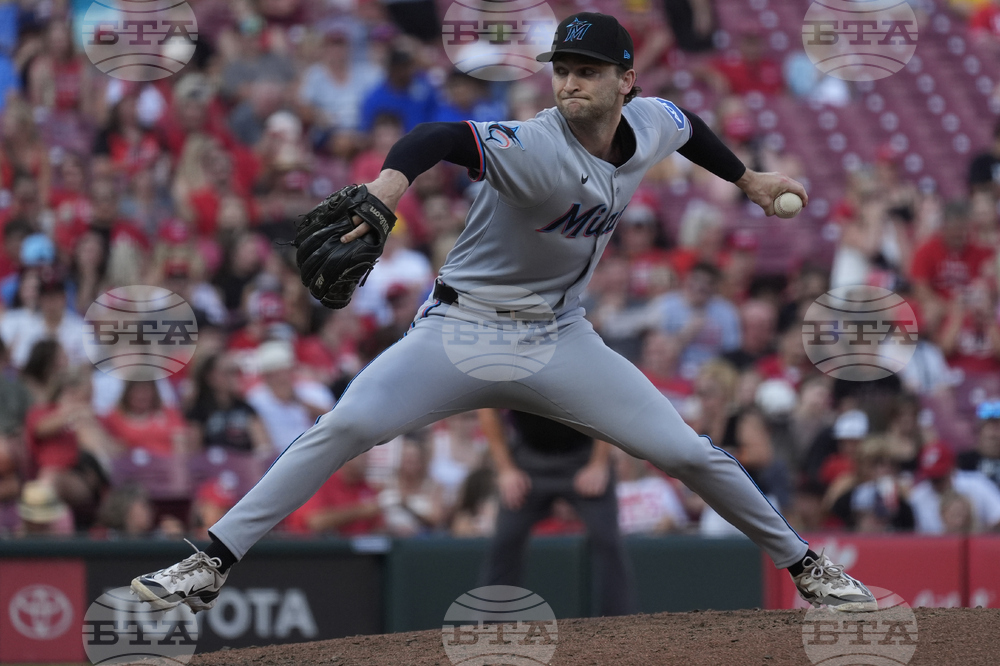 Marlins Reds Baseball