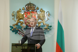 Румен Радев - Мило Джуканович - пресконференция