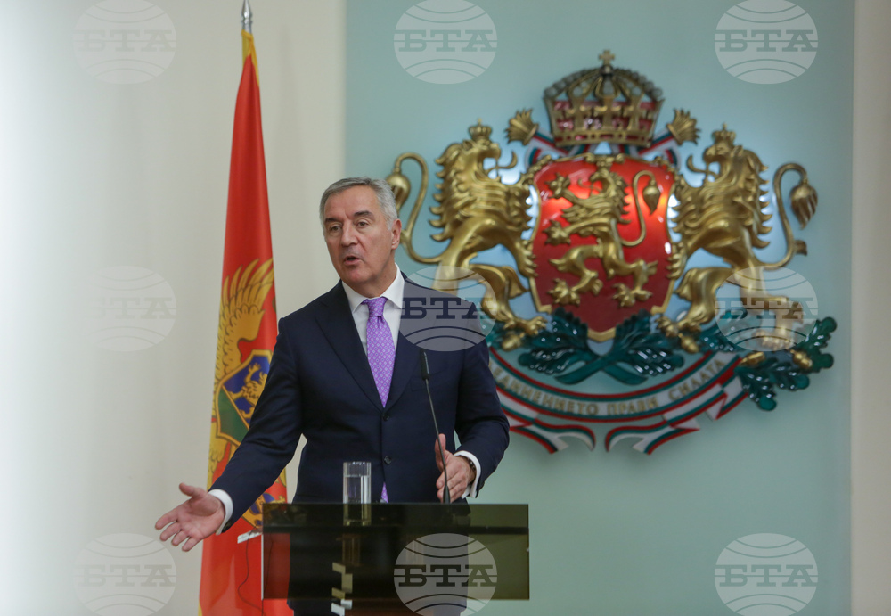 Румен Радев - Мило Джуканович - пресконференция