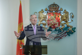 Румен Радев - Мило Джуканович - пресконференция