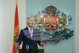 Румен Радев - Мило Джуканович - пресконференция