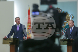 Румен Радев - Мило Джуканович - пресконференция