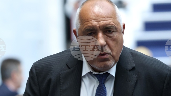 GERB Leader Borissov: No-Confidence Vote Proved Coalition between Continue the Change, Vazrazhdane and Pro-Russian Parties