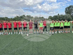 Министърът на образованието и науката Красимир Вълчев се включи в инициативата на Спортното училище "Генерал Владимир Стойчев" за популяризиране на спорта сред учениците. Снимка: МОН