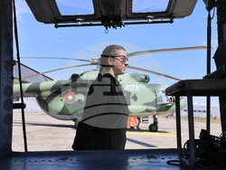 Авиобаза Крумово - Румен Радев - посещение