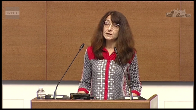 Целият процес на създаване на Конституцията е бил основан на държавническо мислене, заяви Николета Кузманова от ИТН в декларация