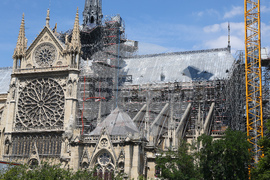 Франция - Париж - катедрала „Нотр Дам де Пари“ - туризъм