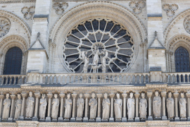 Франция - Париж - катедрала „Нотр Дам де Пари“ - туризъм