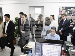 Национален пресклуб на БТА - стажант-аташета - посещение