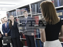 Национален пресклуб на БТА - стажант-аташета - посещение