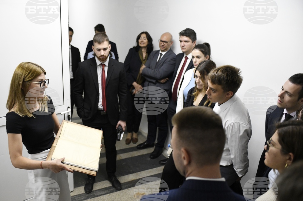 Национален пресклуб на БТА - стажант-аташета - посещение
