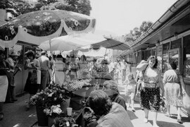 Пазарът „Римска стена“ в София през 80-те години на 20-и век