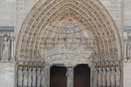 Франция - Париж - катедрала „Нотр Дам де Пари“ - туризъм