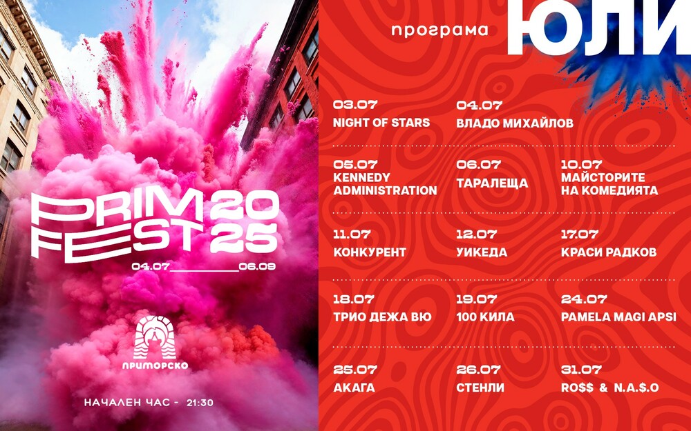 20% повече туристи само през юли очакват в Приморско