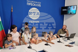 Национален пресклуб на БТА Перник - посещение на ученици