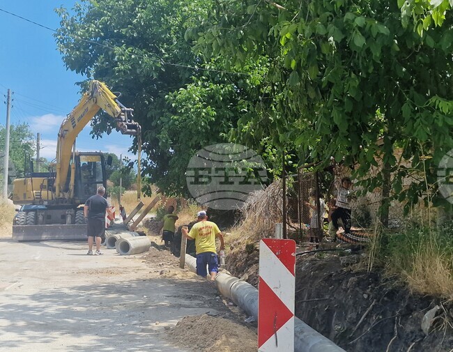 Община Любимец ремонтира с финансиране по ПРСР инфраструктура в с. Георги Добрево 