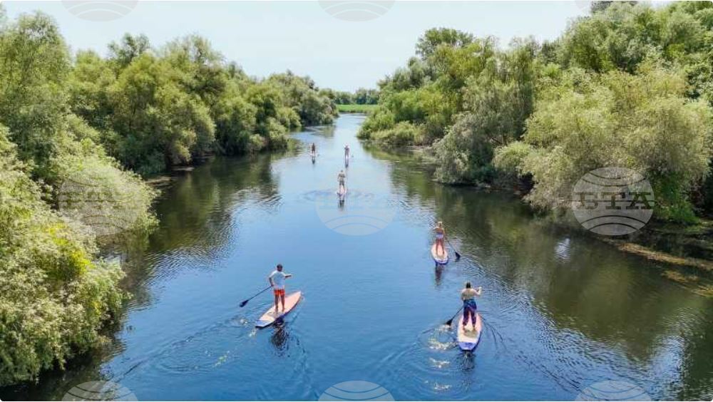 Аджерпрес: Падълбординг - спокоен начин да се насладите на делтата на Дунав