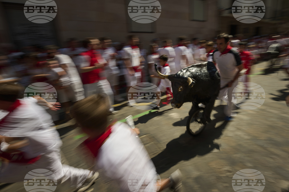 Spain Running of the Bulls