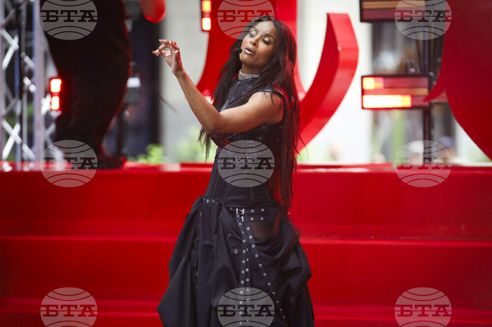 Ciara Performs on NBC's Today Show