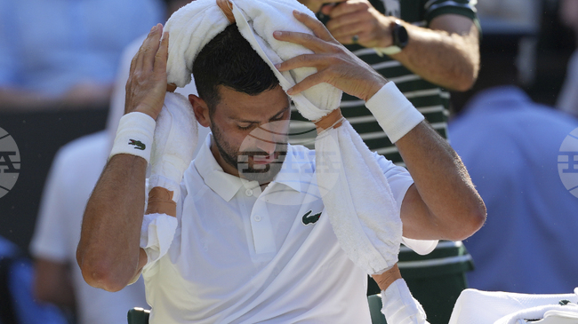 Новак Джокович пропуска турнира по тенис от сериите Мастърс 1000 в Синсинати
