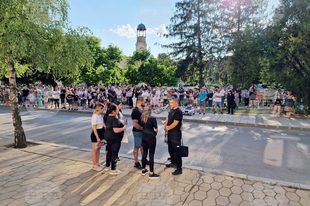 Разград - протест - пътна безопасност