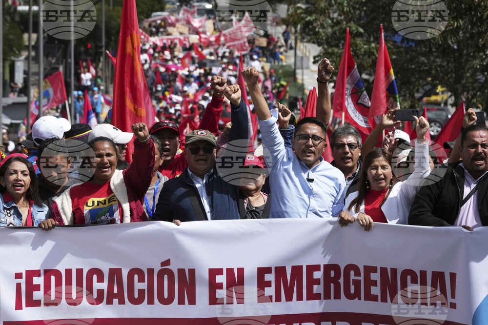 Ecuador Teachers Protest