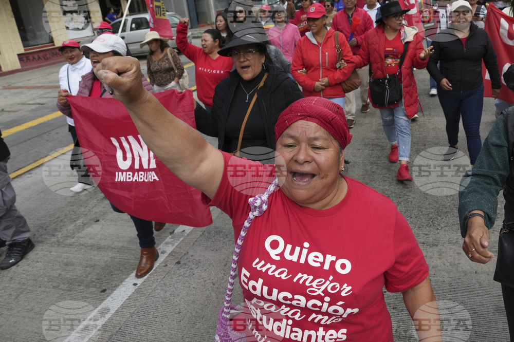 Ecuador Teachers Protest