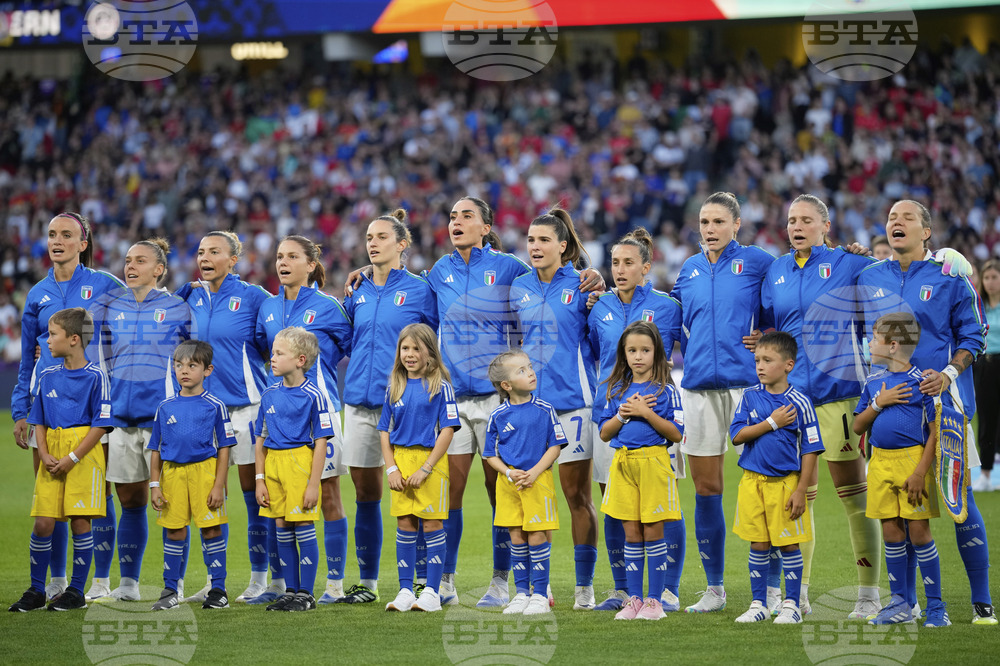 Euro 2025 Italy Spain Soccer