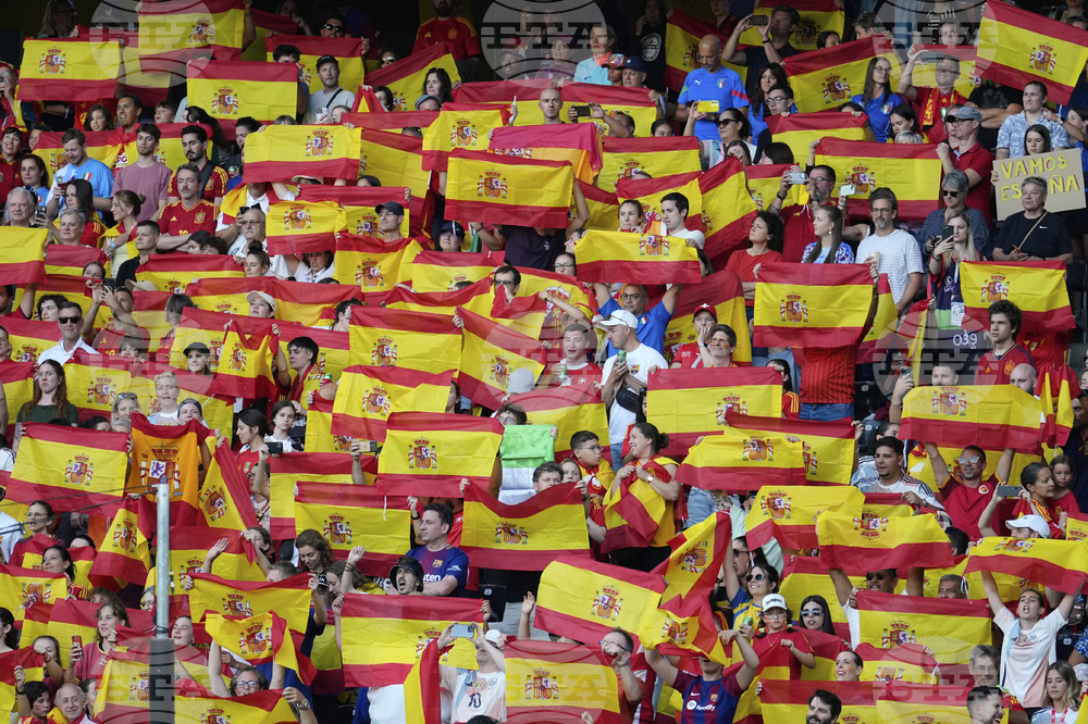 Euro 2025 Italy Spain Soccer