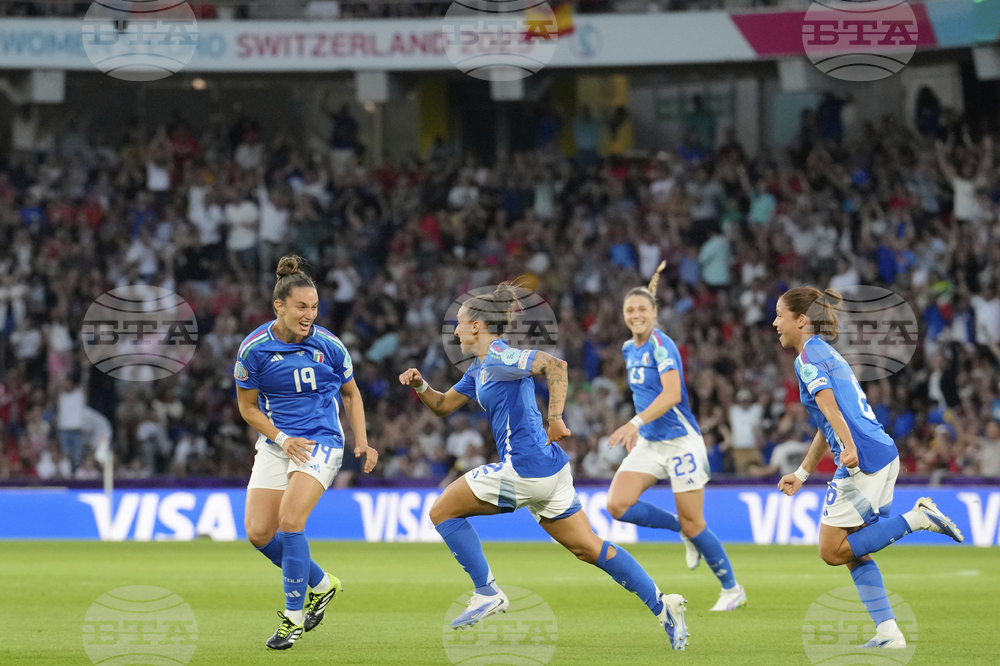 Euro 2025 Italy Spain Soccer