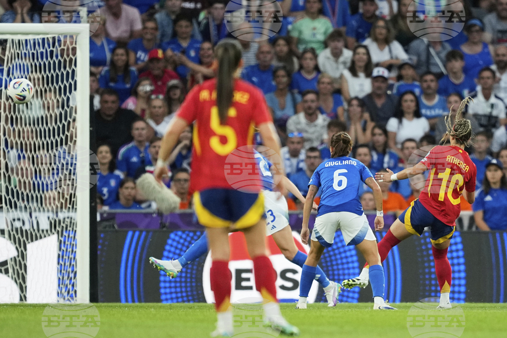 Euro 2025 Italy Spain Soccer