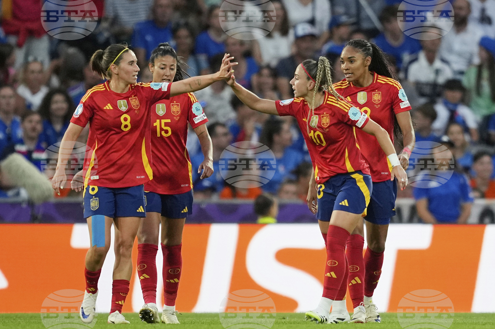 Euro 2025 Italy Spain Soccer