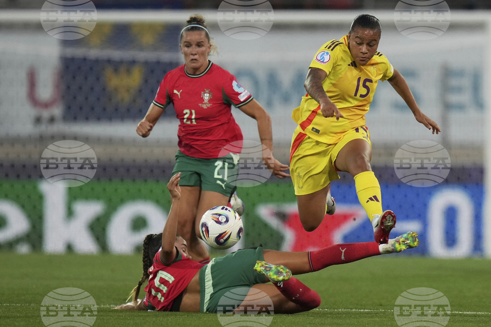APTOPIX Euro 2025 Portugal Belgium Soccer