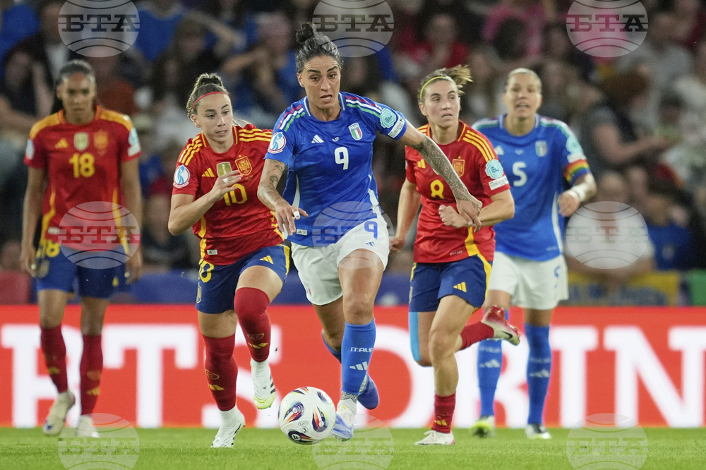 Euro 2025 Italy Spain Soccer