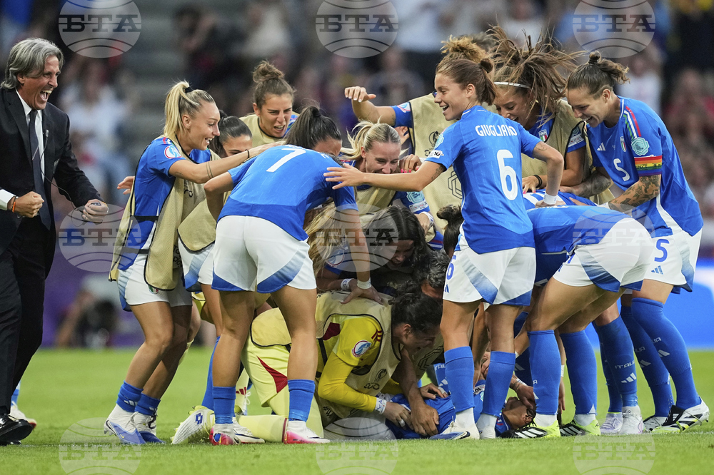 Euro 2025 Italy Spain Soccer
