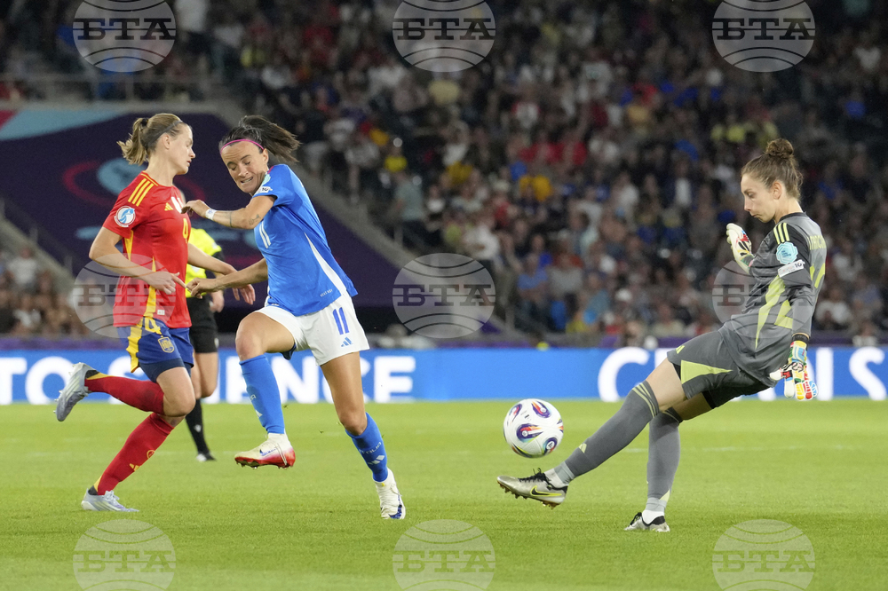 Euro 2025 Italy Spain Soccer