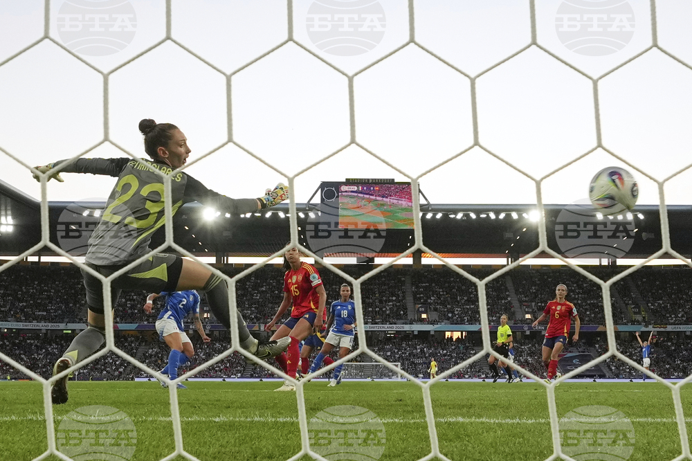 Euro 2025 Italy Spain Soccer