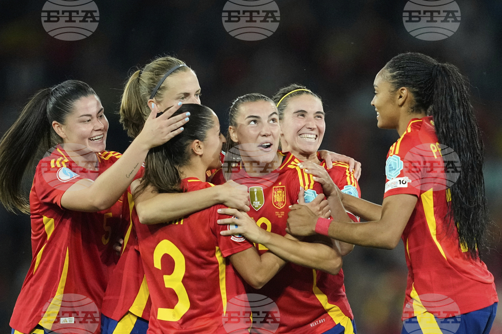 Euro 2025 Italy Spain Soccer