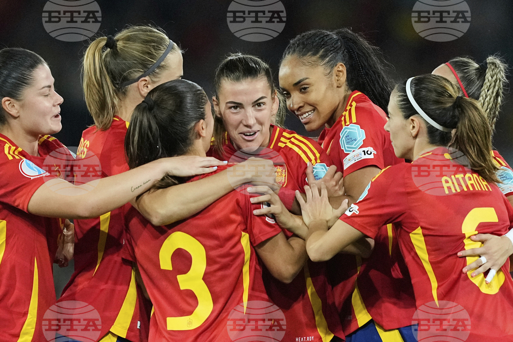 Euro 2025 Italy Spain Soccer