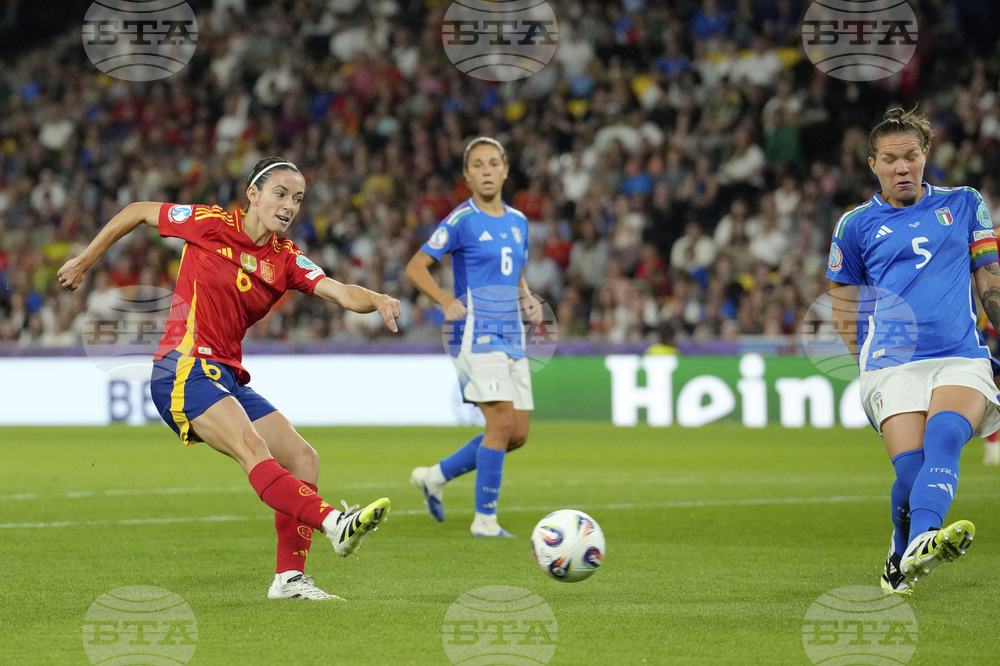 Euro 2025 Italy Spain Soccer