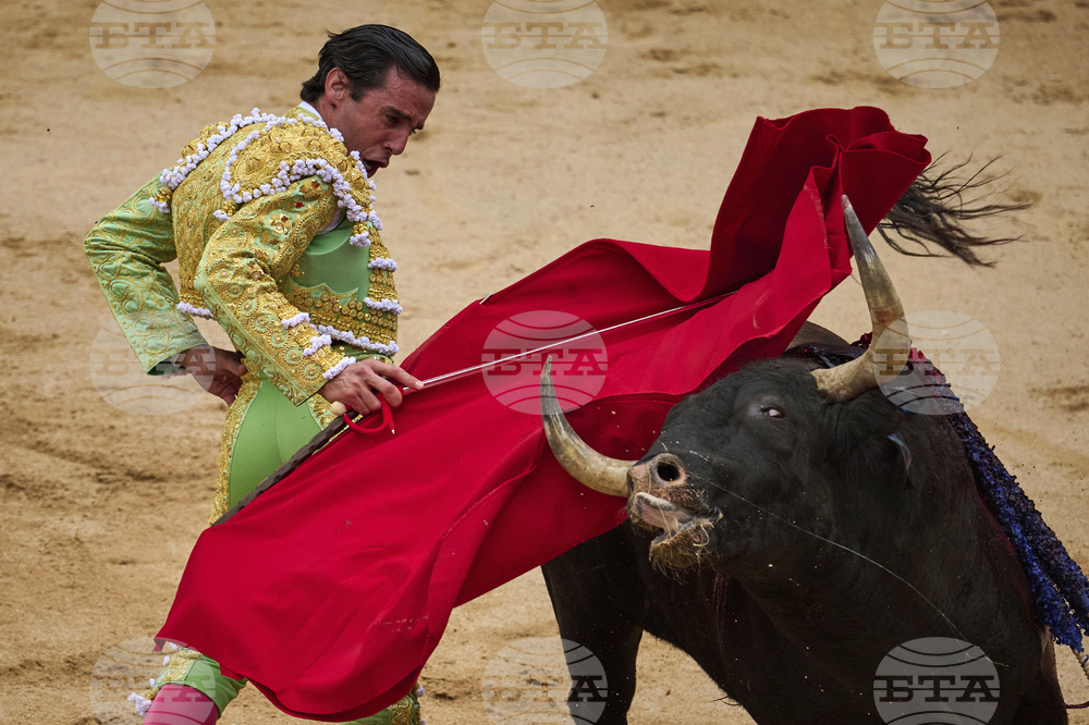 APTOPIX Spain Running of the Bulls