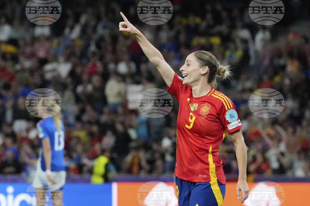 Euro 2025 Italy Spain Soccer