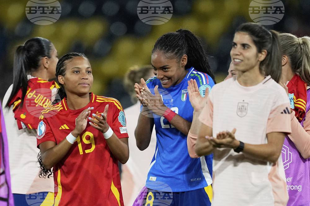 Euro 2025 Italy Spain Soccer