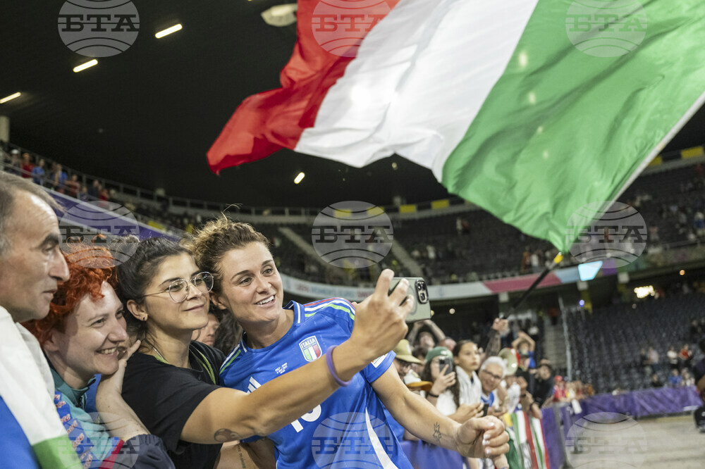 Euro 2025 Italy Spain Soccer