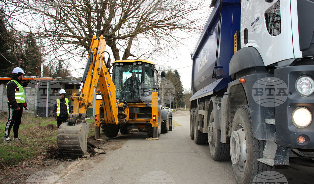 Разград - проект - подмяна на водопроводи - първа копка