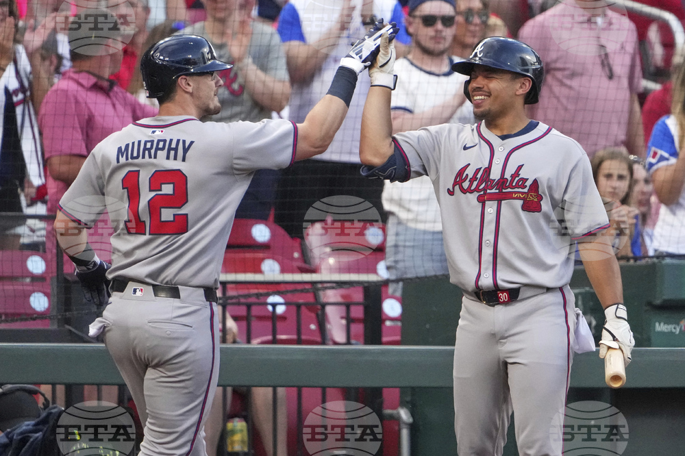 Braves Cardinals Baseball