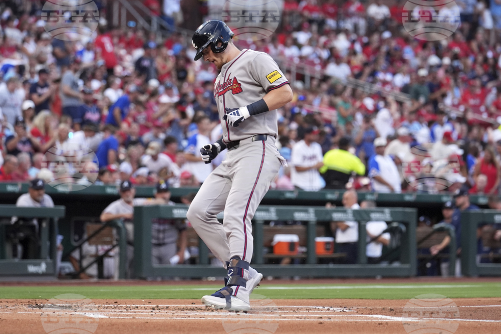 Braves Cardinals Baseball