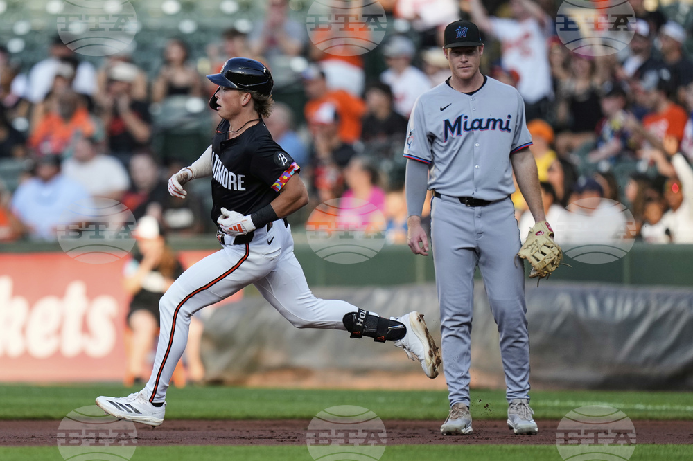 Marlins Orioles Baseball
